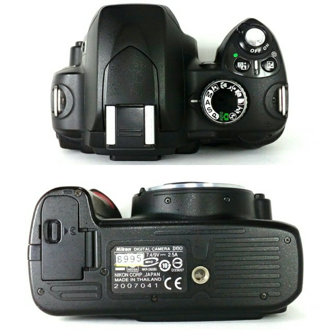 ☆完動品☆Nikon D60☆ボディー☆色鮮やかなCCDセンサー搭載機！ 6