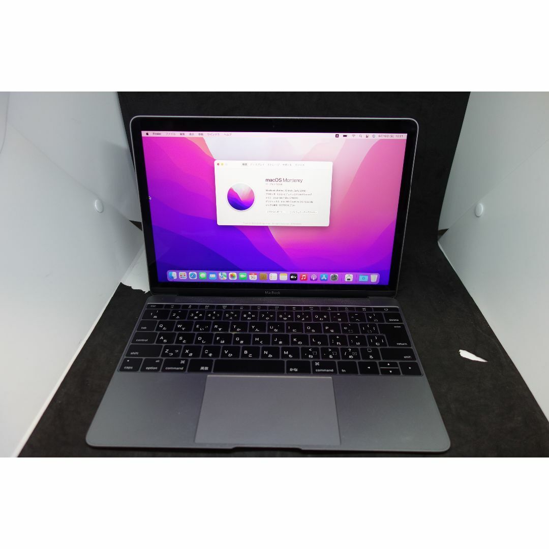 Apple - 264）MacBook2016,12インチ/m7-1.3GHz/8GB/512G