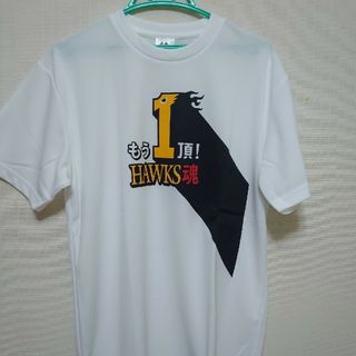 マジェスティック(Majestic)のMajesticもう1頂！HAWKS魂Tシャツ　サイズL　限定(Tシャツ/カットソー(七分/長袖))