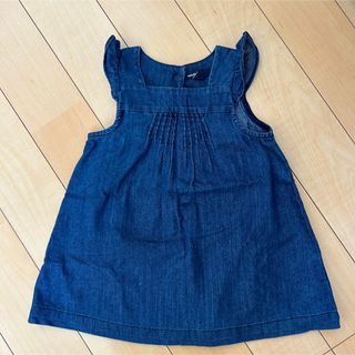 ベビーギャップ(babyGAP)のgap baby デニムワンピース(ワンピース)