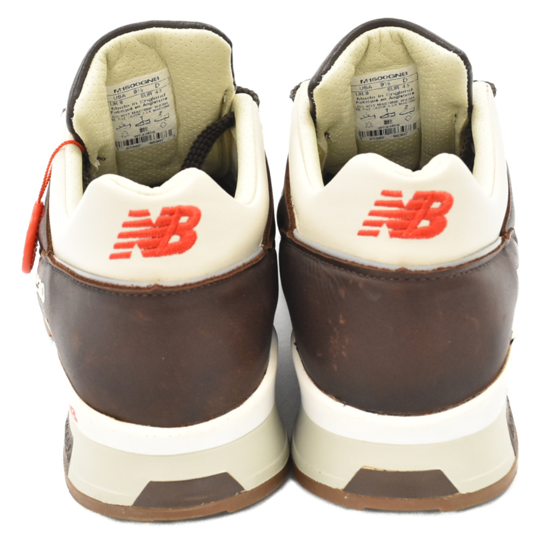 New Balance ニューバランス GENTLEMAN PACK 30周年記念 モデル レザーローカット スニーカー M1500GNB ブラウン US9.5/27.5cm