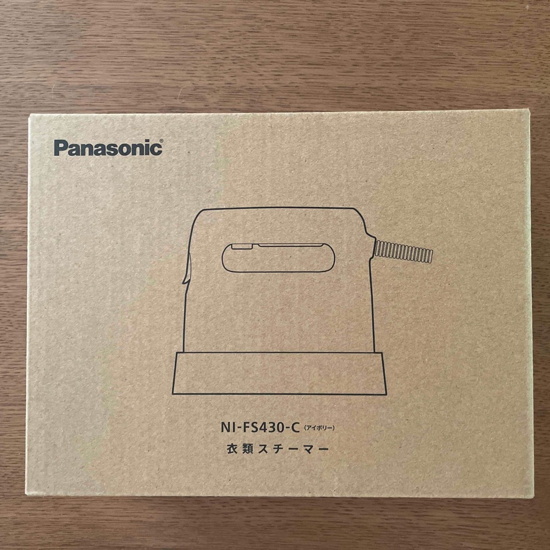 Panasonic 衣類スチーマー NI-FS430-C