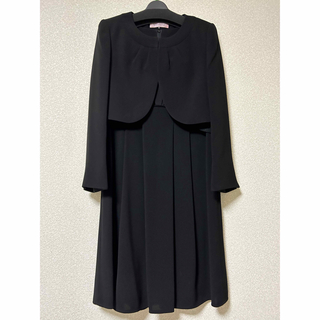 プチサイズ 小柄サイズ 礼服 喪服 ブラックフォーマル 小さいサイズ 9号(礼服/喪服)