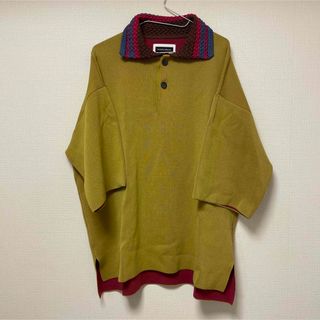 MAISON SPECIAL - メゾンスペシャル サマーニット ポロシャツの