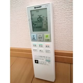 シャープ(SHARP)の【電池蓋なし】SHARP　シャープ　 エアコン用リモコン　B023JB(その他)