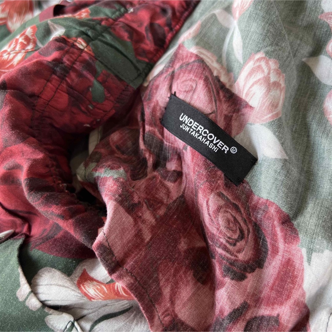 UNDERCOVER - 新品未使用 21ss ドクロ フローラル イージーショート