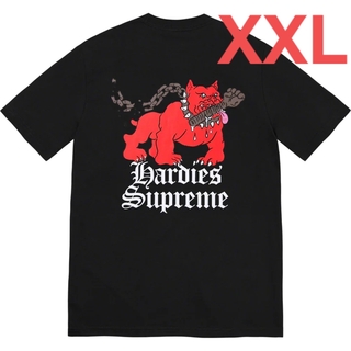 シュプリーム(Supreme)のSupreme Hardies Dog Tee  黒色　XXLサイズ(Tシャツ/カットソー(半袖/袖なし))