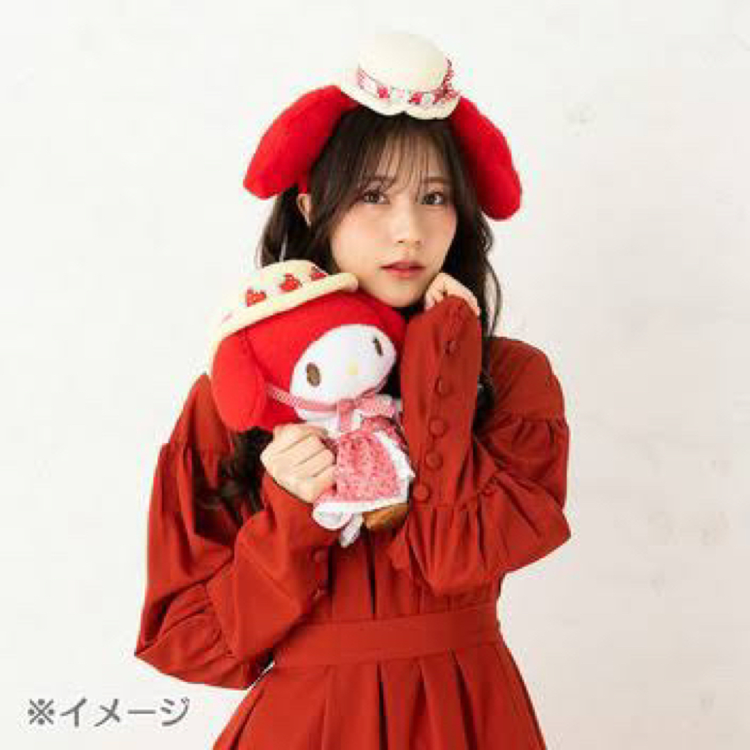 マイメロ風カチューシャ - ヘアアクセサリー
