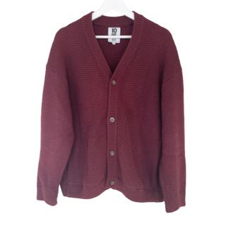日本製 【TENBOX 即完売人気カーディガン】BURGUNDY
