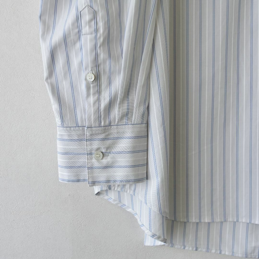 【新品】DES PRES(デプレ) コットンストライプオーバーサイズシャツ