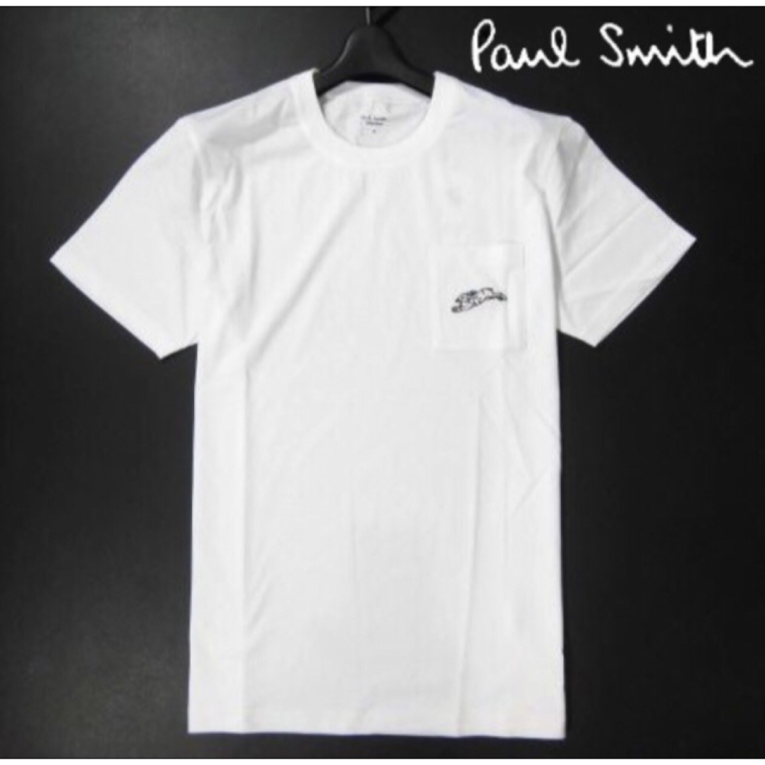 Paul Smith(ポールスミス)の※訳有り【ポールスミス/Paul Smith】半袖カットソー Tシャツ・Mサイズ メンズのトップス(Tシャツ/カットソー(半袖/袖なし))の商品写真