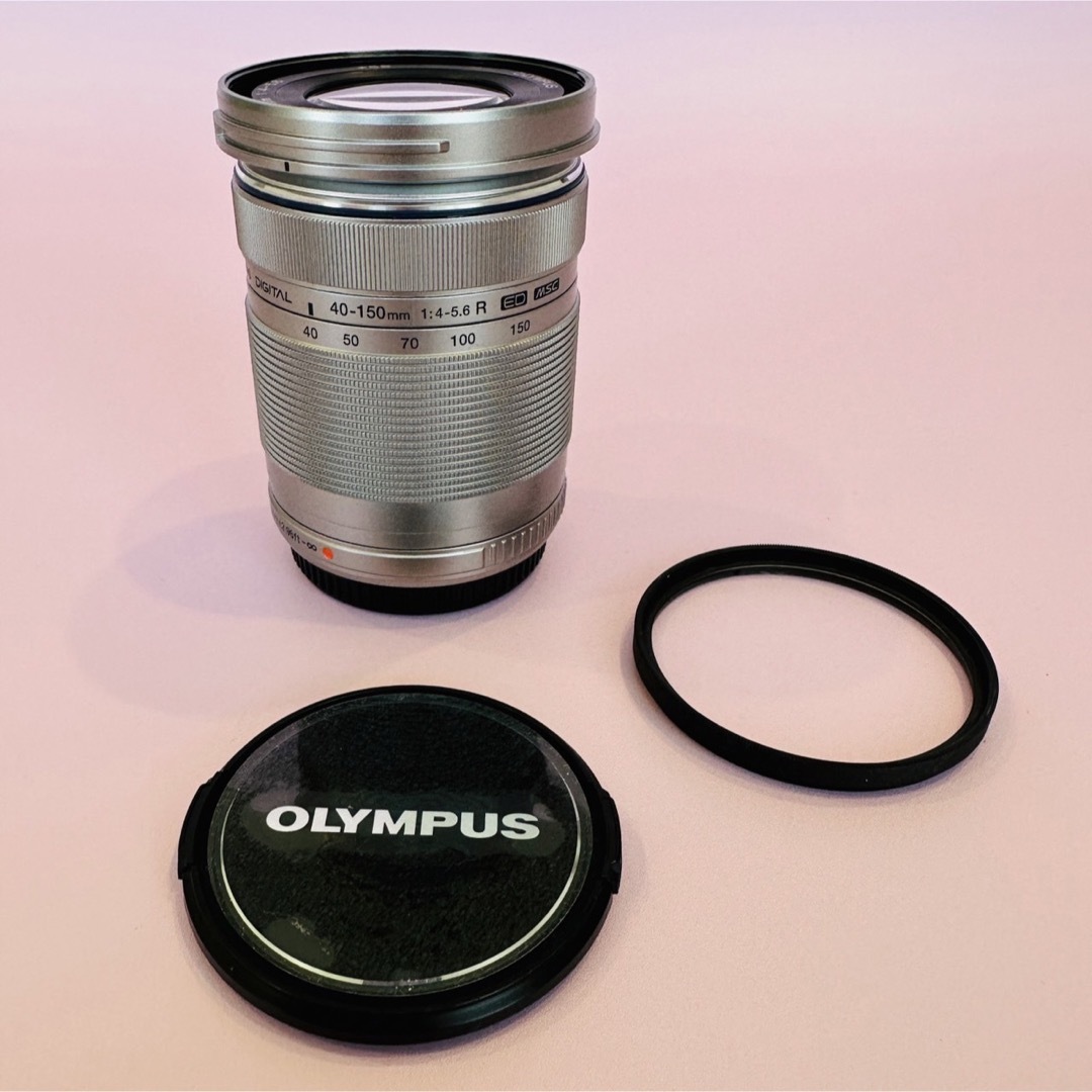 OLYMPUS(オリンパス)の✨極上美品✨プロテクター付き✨OLYMPUS M.ZUIKO 40-150mm スマホ/家電/カメラのカメラ(レンズ(ズーム))の商品写真