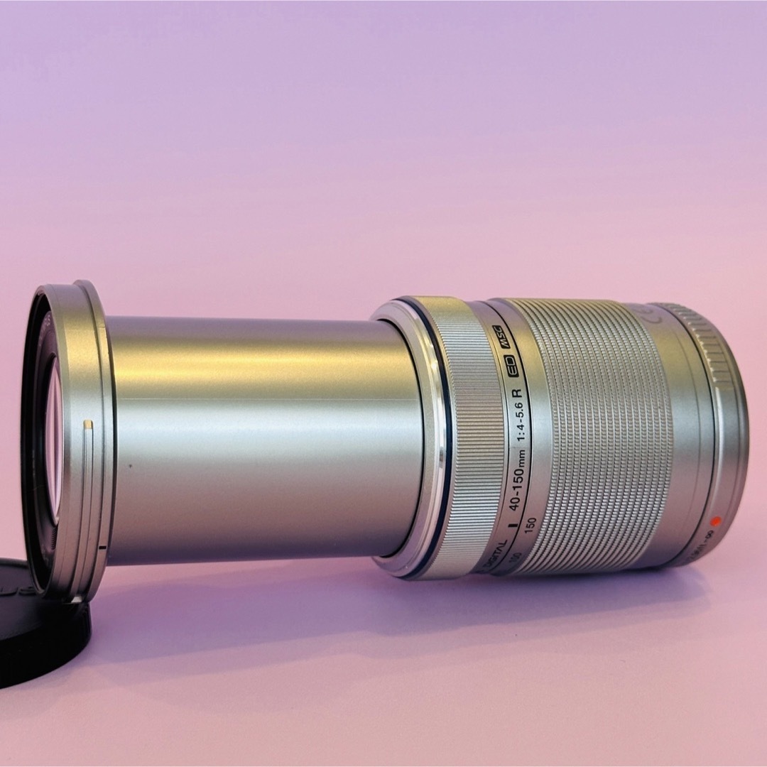 OLYMPUS(オリンパス)の✨極上美品✨プロテクター付き✨OLYMPUS M.ZUIKO 40-150mm スマホ/家電/カメラのカメラ(レンズ(ズーム))の商品写真