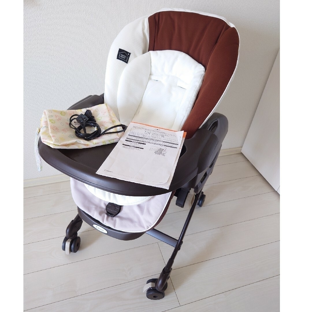 日本製/今治産 【美品】ベビー用品 バウンサー combi Mlody Auto Swing