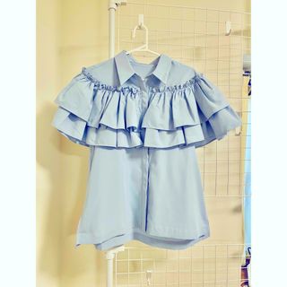 Bibiy. LYON FRILL SHIRT ホワイト 新品