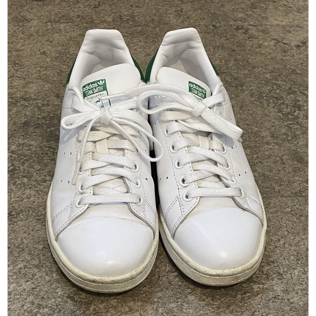 STANSMITH（adidas）(スタンスミス)のアディダス スタンスミス 24.5㎝ ホワイト グリーン レディースの靴/シューズ(スニーカー)の商品写真