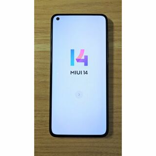 シャオミ(Xiaomi)の【美品】Xiaomi Mi 11 lite 5G トリュフブラック(スマートフォン本体)