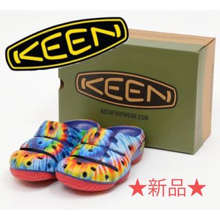 キーン(KEEN)の【新品】KEEN (キーン) YOUGI ARTS 限定カラー タイダイ ヨギ(サンダル)