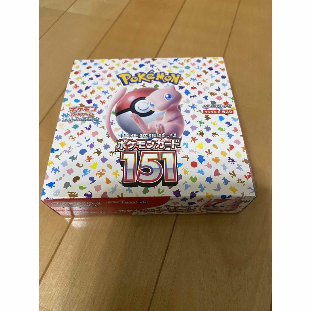 ポケモンカード151 シュリンクなし　1BOX