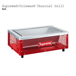 シュプリーム(Supreme)のSupreme Coleman Charcoal Grill Red(調理器具)