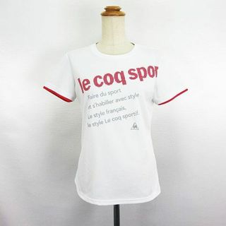 ルコックスポルティフ(le coq sportif)のルコックスポルティフ Tシャツ 半袖 クルーネック ロゴ L ホワイト(その他)