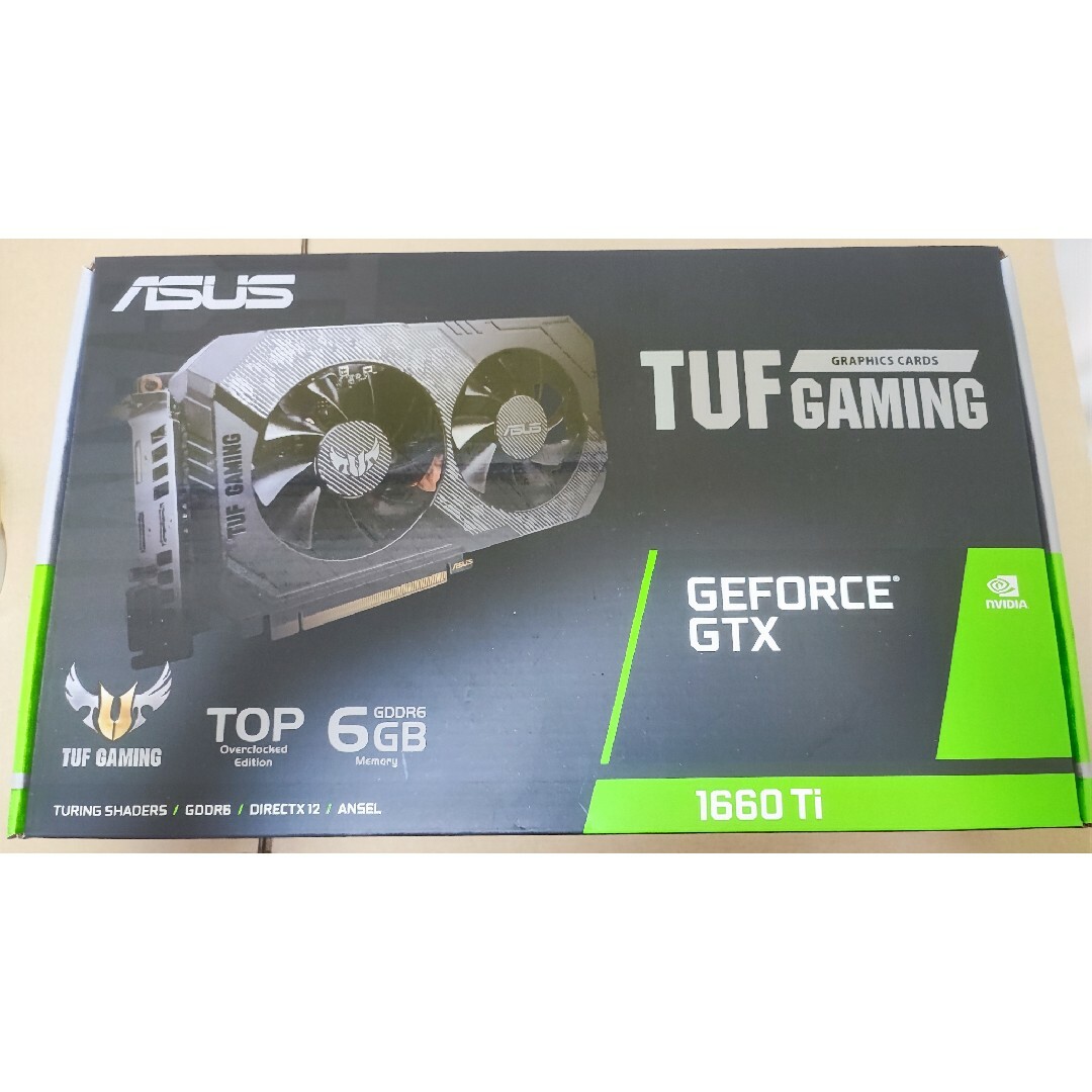 ASUS - GTX1660ti ASUS GPU グラフィックボードの通販 by とり's shop