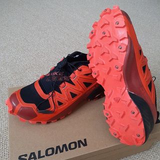 サロモン(SALOMON)の新品未使用タグ付　サロモン　SALOMON　スパイククロス5GTX　24.5cm(シューズ)