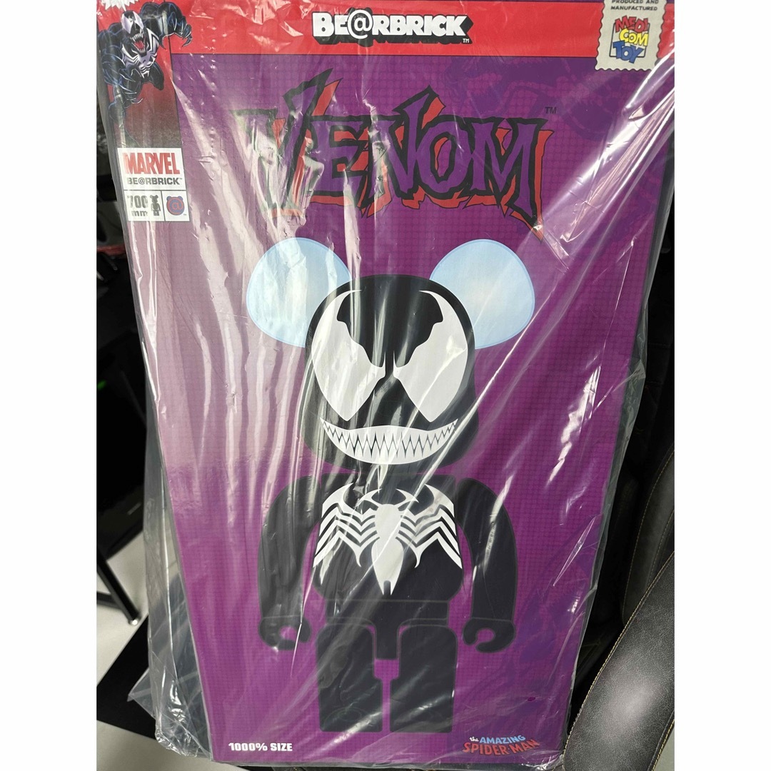 BE@RBRICK(ベアブリック)のBearbrick VENOM 1000% エンタメ/ホビーのフィギュア(アメコミ)の商品写真