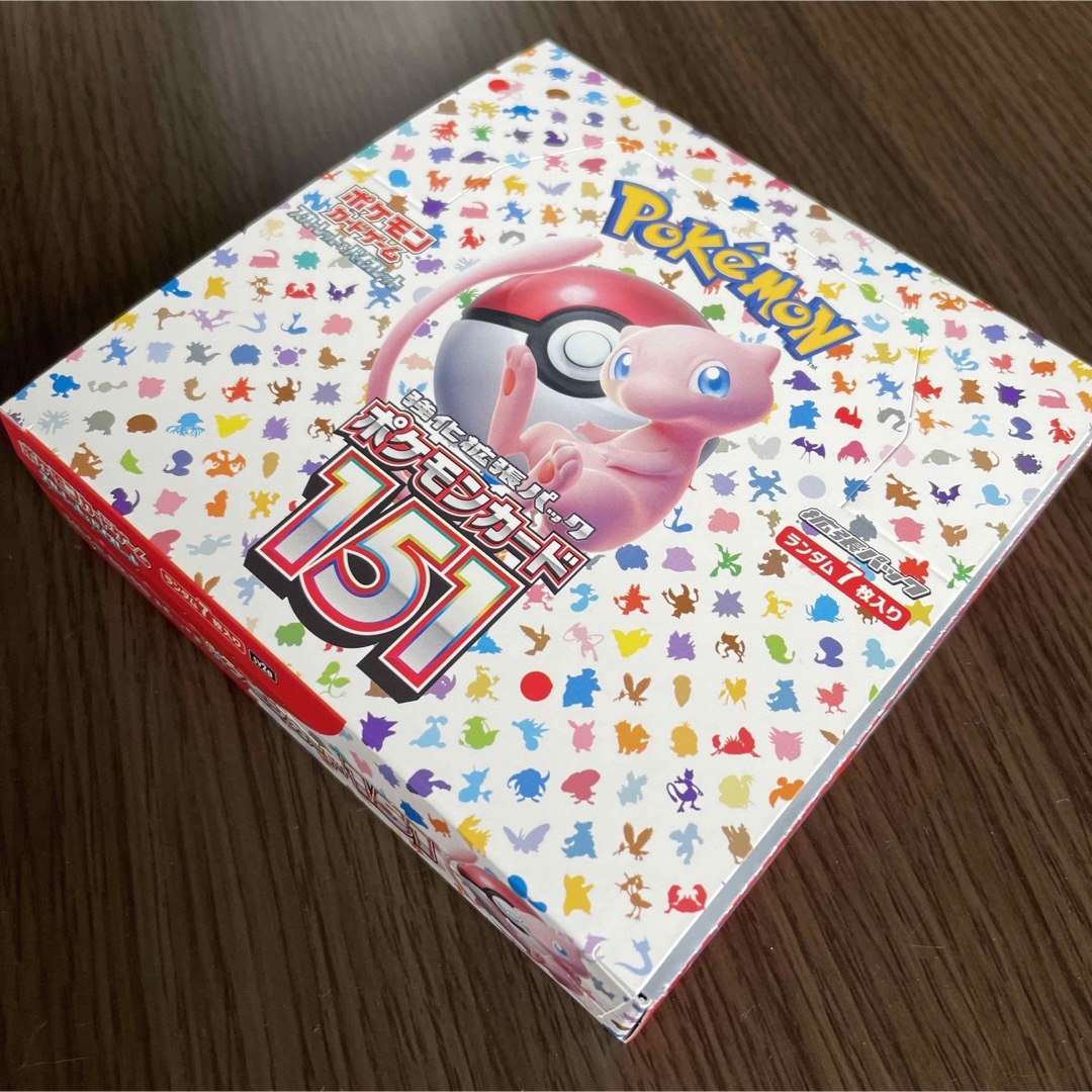 ポケモン - ポケモン151 box ボックス シュリンクなし ペリペリあり ...