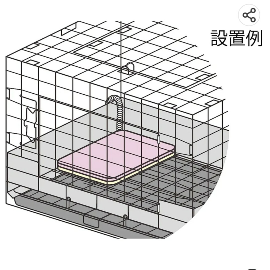 ホッとうさぽかヒーターL その他のペット用品(小動物)の商品写真