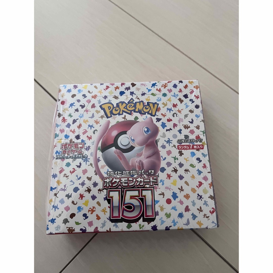 ポケモンカード151 box シュリンク付き - Box/デッキ/パック