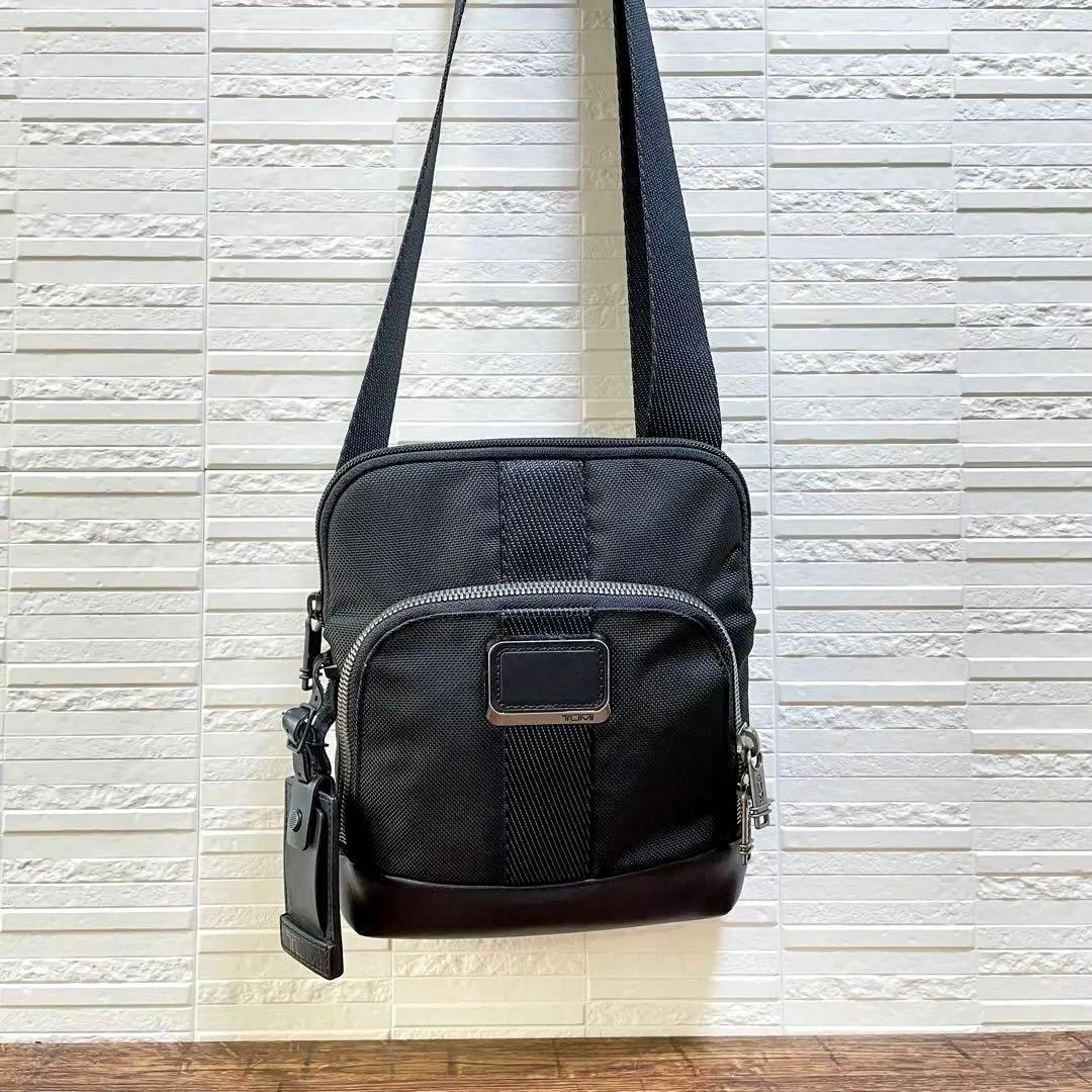 TUMI - トゥミ ナイロン×レザー ショルダー バッグ ポシェット