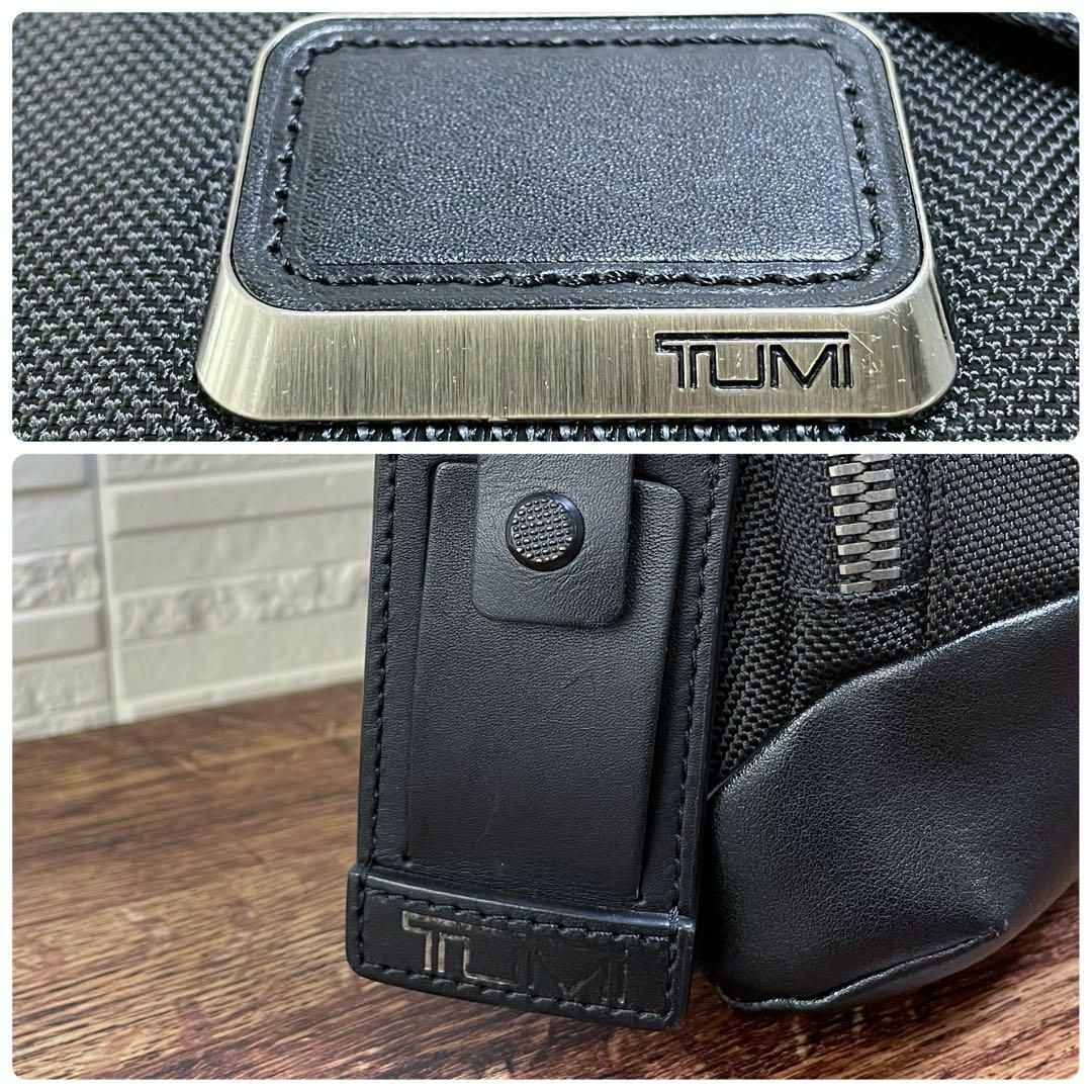 TUMI - トゥミ ナイロン×レザー ショルダー バッグ ポシェット