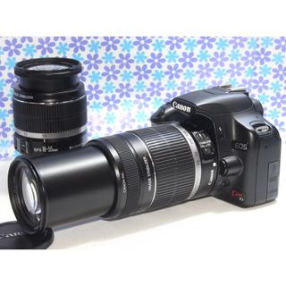 キヤノン(Canon)の極美品★Canon kiss X3 ダブルズームキット★高画質★動画機能★(デジタル一眼)