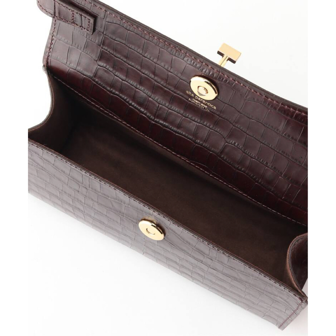 【SITA PARANTICA 】 CROC EMBOSSED MINI BAG