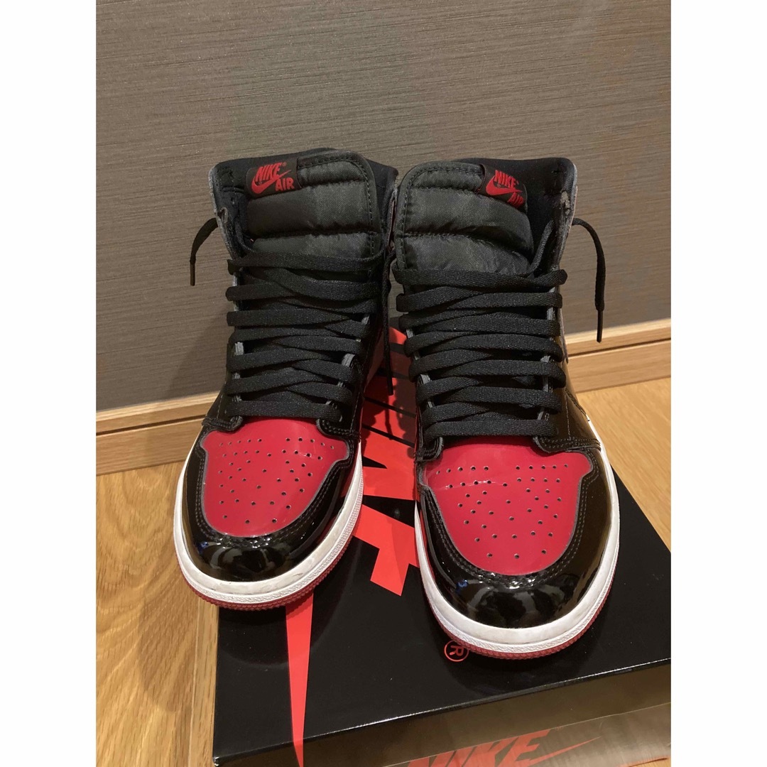 Air Jordan 1 High OG "Patent Bred" 27.5