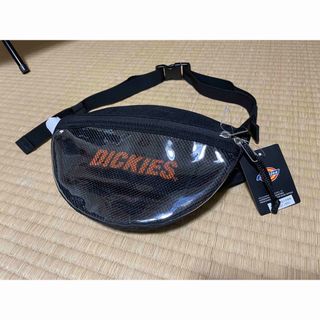 ディッキーズ(Dickies)の【未使用品】Dickies ウエストバッグ・ボディバッグ　表面透明ビニール素材(ボディーバッグ)