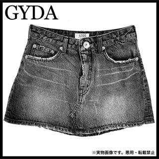 ジェイダ(GYDA)のGYDA ダメージ Black デニム ショートパンツ ミニスカート ショーパン(ショートパンツ)