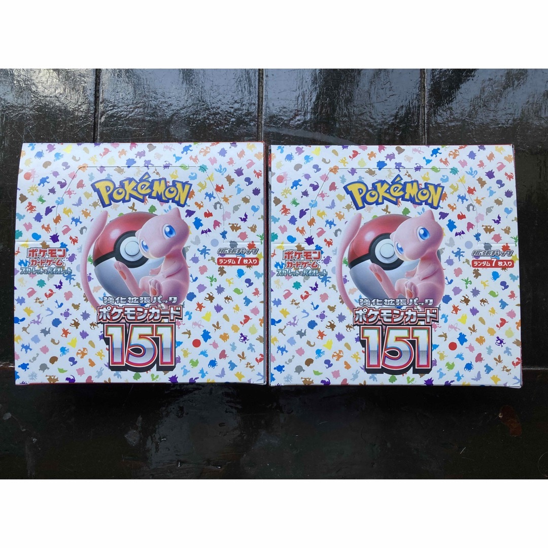 ポケモンカード 151 2BOX シュリンクなし