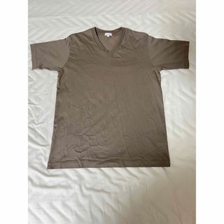 ユナイテッドアローズ(UNITED ARROWS)のUNITED ARROWS Tシャツ カーキ Vネック(Tシャツ/カットソー(半袖/袖なし))