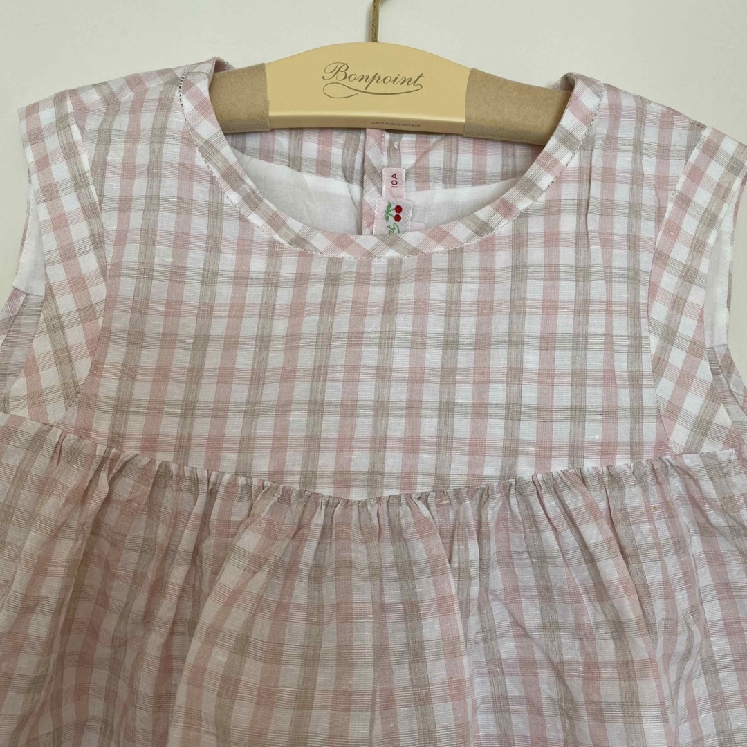 Bonpoint(ボンポワン)のボンポワン☆チュニック☆size10 キッズ/ベビー/マタニティのキッズ服女の子用(90cm~)(ブラウス)の商品写真