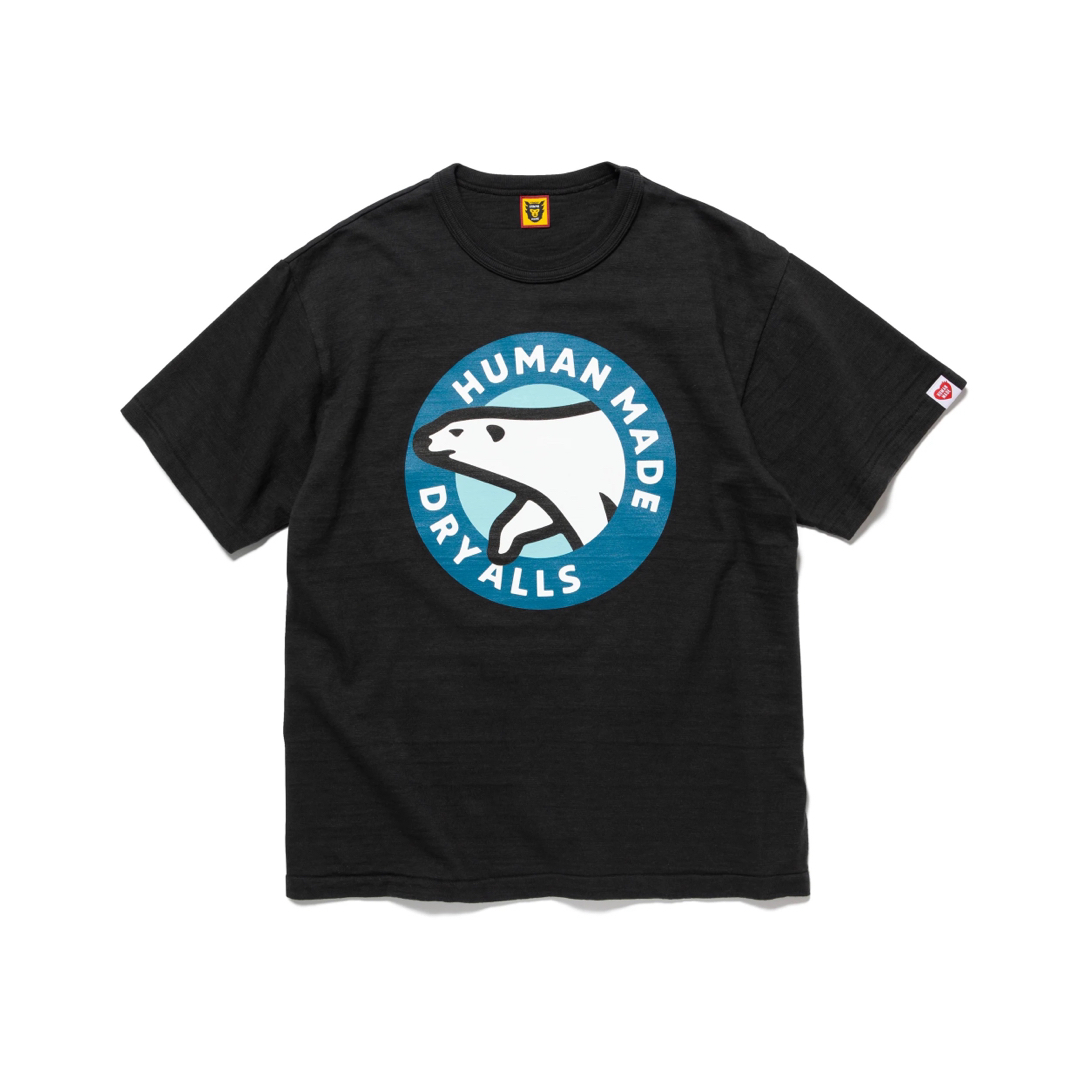 HUMAN MADE Graphic T-Shirt #09 "Black"100%COTTONCOLOR