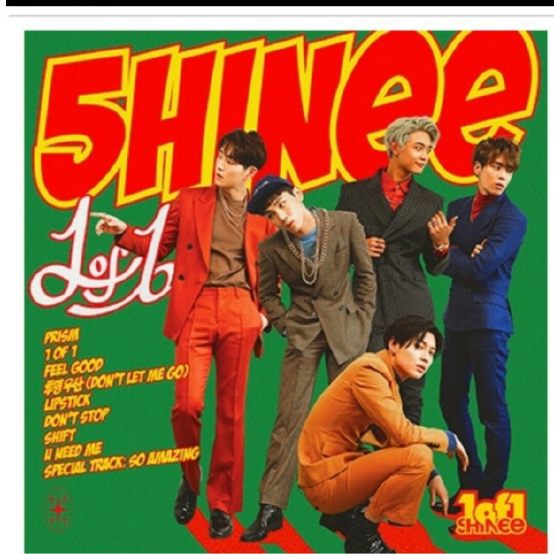 SHINee - 【廃盤】【新品未開封】SHINee 1of1 韓国盤CDの通販 by 絹花