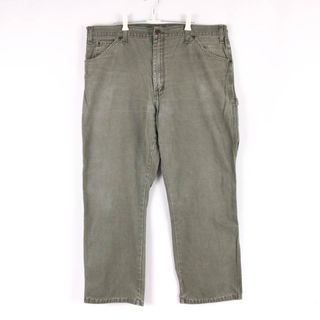 ディッキーズ(Dickies)のディッキーズ ワークパンツ ペインターパンツ ロゴ ボトムス コットン100% 大きいサイズ メンズ 40×30サイズ グレー Dickies(その他)