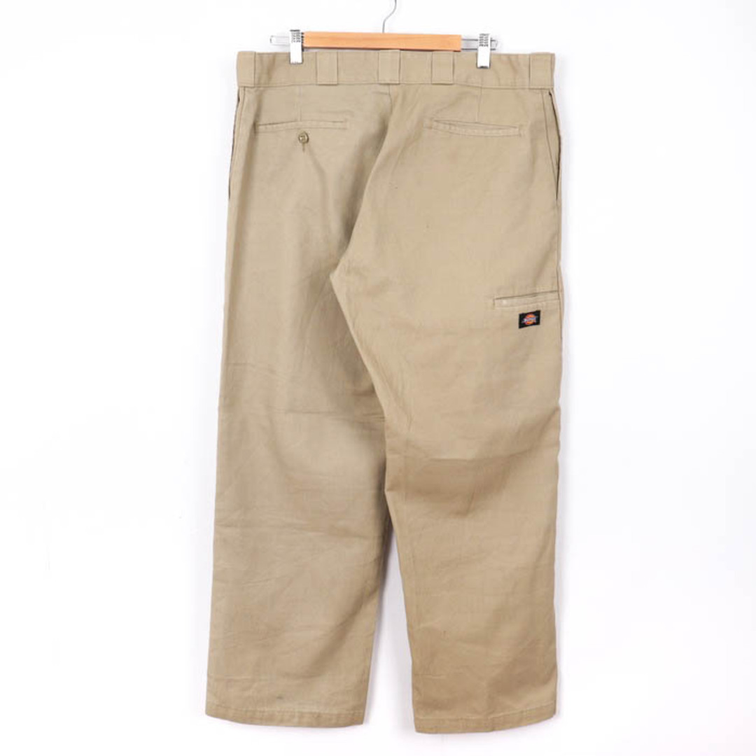 Dickies(ディッキーズ)のディッキーズ ワークパンツ ペインターパンツ ルーズフィット ロゴ ボトムス アメリカ古着 メンズ 36×30サイズ ベージュ Dickies メンズのパンツ(その他)の商品写真