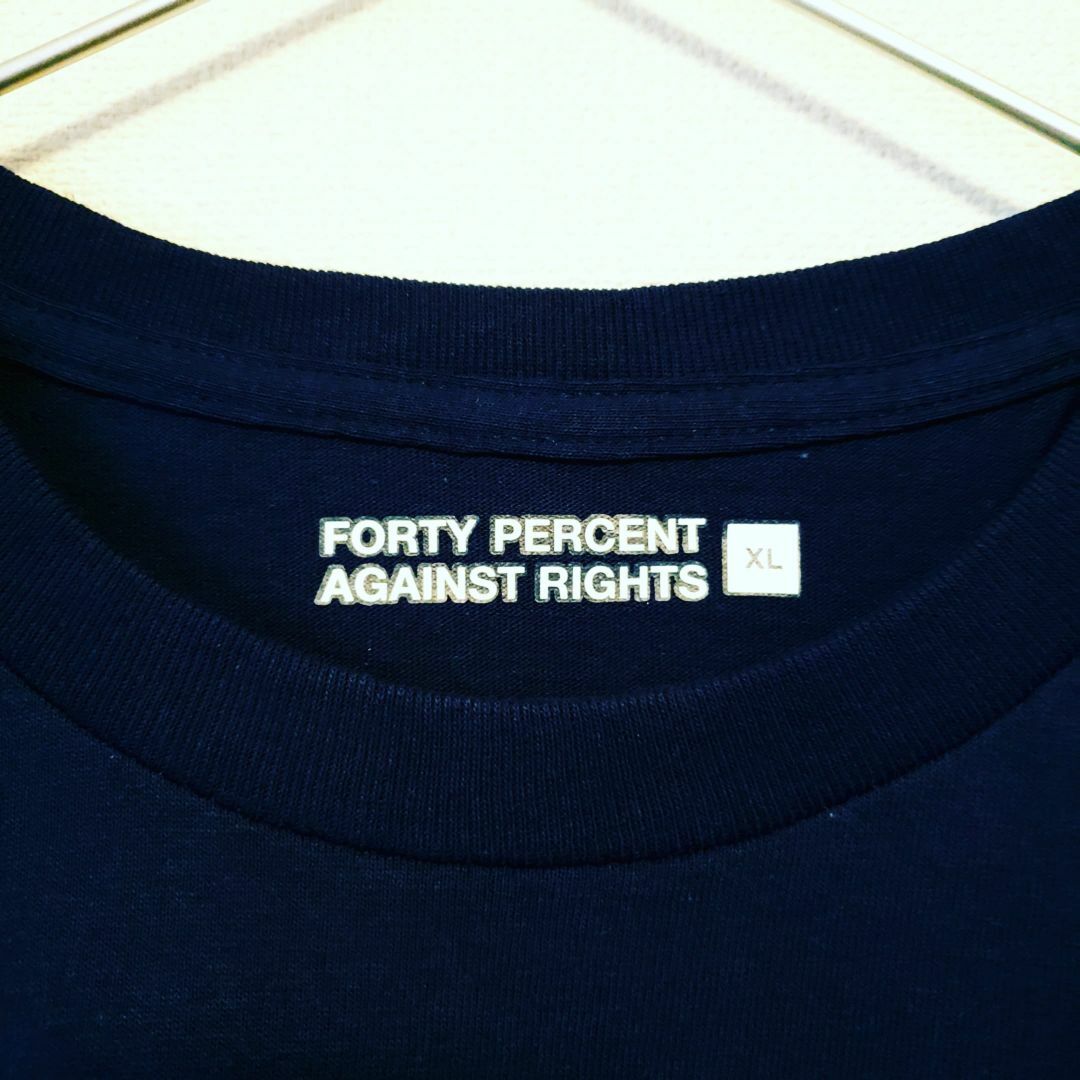 FORTY PERCENT AGAINST RIGHTS DÉCOR SS XL - Tシャツ/カットソー(半袖