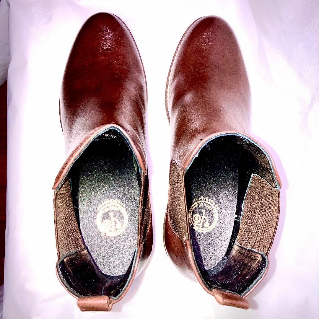 YOSUKE(ヨースケ)の【新品未使用】YOSUKE レディースファッションブーツ ブラウン 23.5cm レディースの靴/シューズ(ブーツ)の商品写真