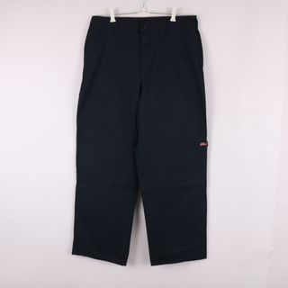 ディッキーズ(Dickies)のディッキーズ ペインターパンツ ワークパンツ ワンポイントロゴ ボトムス アメリカ古着 メンズ 36×32サイズ ネイビー Dickies(その他)