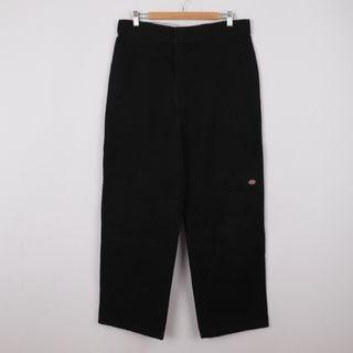 ディッキーズ(Dickies)のディッキーズ ペインターパンツ ワークパンツ ボトムス ワンポイントロゴ アメリカ古着 メンズ 34×32サイズ ブラック Dickies(その他)