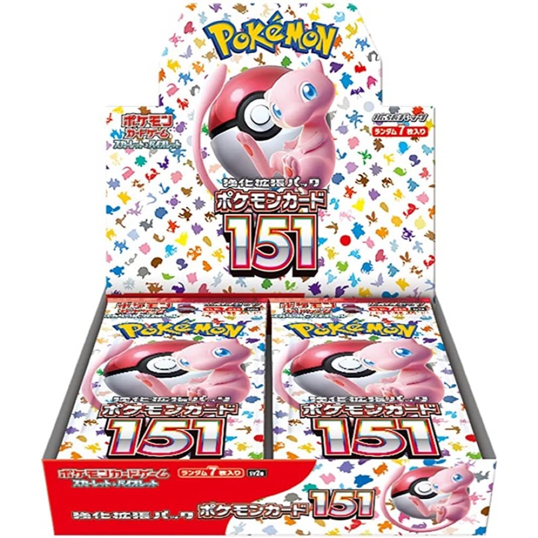 ポケモンカード151 box シュリンク付き